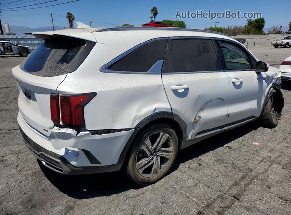 KNDRHDLGXR5259790 2024 KIA SORENTO White Задня права чверть