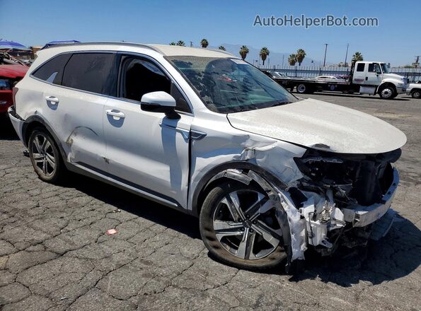 KNDRHDLGXR5259790 2024 KIA SORENTO White Передня права чверть