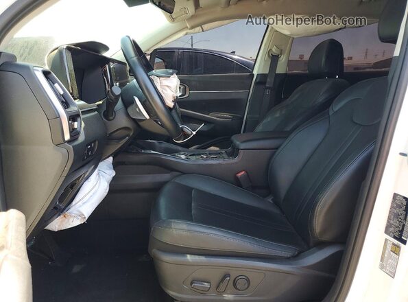 KNDRHDLGXR5259790 2024 KIA SORENTO White Вид салону спереду