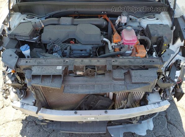 KNDRHDLGXR5259790 2024 KIA SORENTO White Вид підкапотного простору