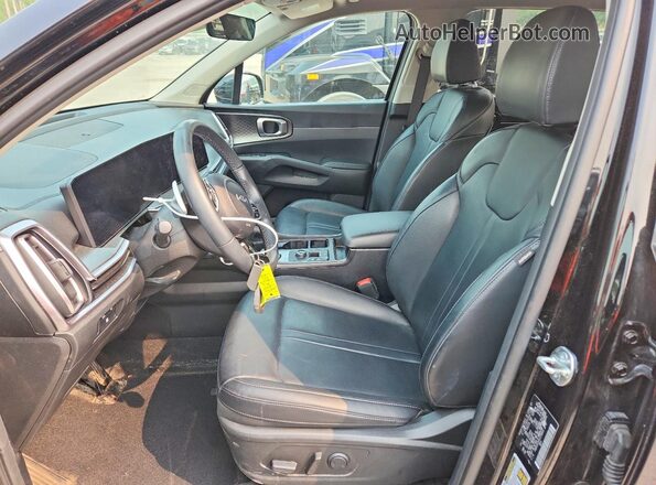 KNDRJDJH9S5299803 2025 KIA SORENTO Black Вид салону спереду