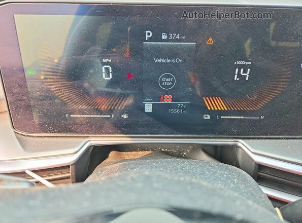 KNDRJDJH9S5299803 2025 KIA SORENTO Black Вид щитка приладів