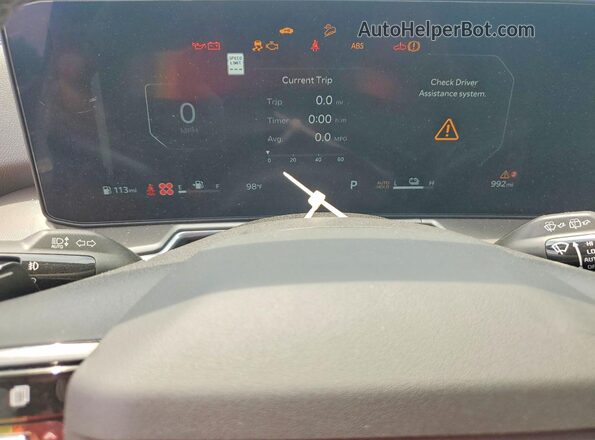 KNDRKDJG6T5457293 2026 KIA SORENTO Gray Instrument cluster view