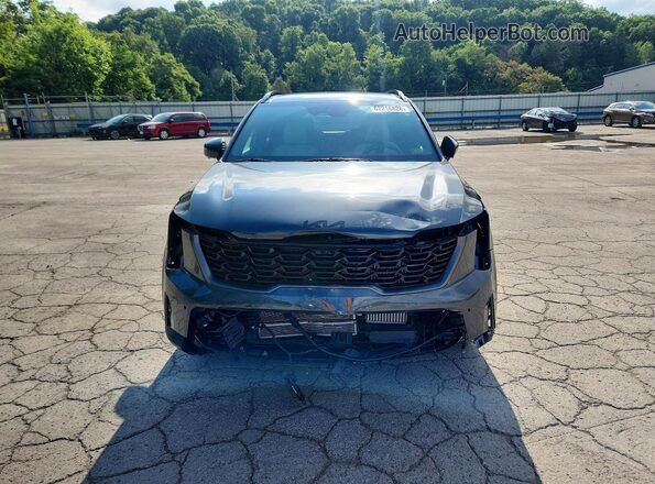 KNDRKDJG7T5493476 2026 KIA SORENTO Gray Widok z przodu