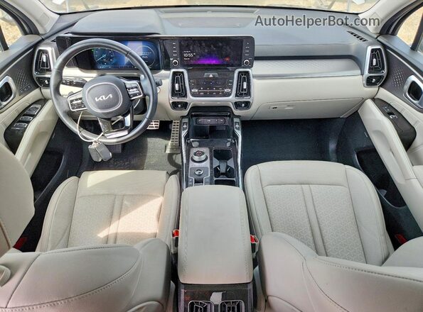 KNDRKDLG5P5160082 2023 KIA SORENTO Silver Вид панелі приладів