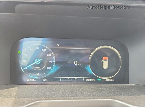 KNDRKDLG5P5160082 2023 KIA SORENTO Silver Вид щитка приладів