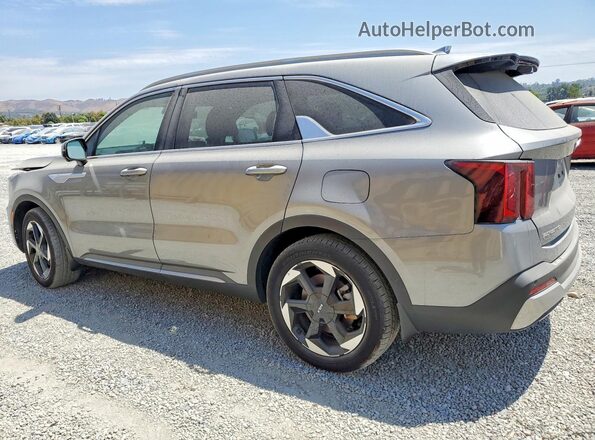 KNDRMDJHXS5389193 2025 KIA SORENTO Silver Trasero izquierdo