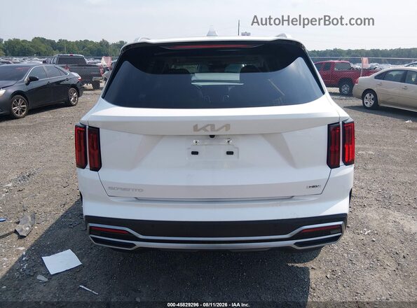 KNDRMDLG3P5139242 2023 KIA SORENTO HYBRID White 