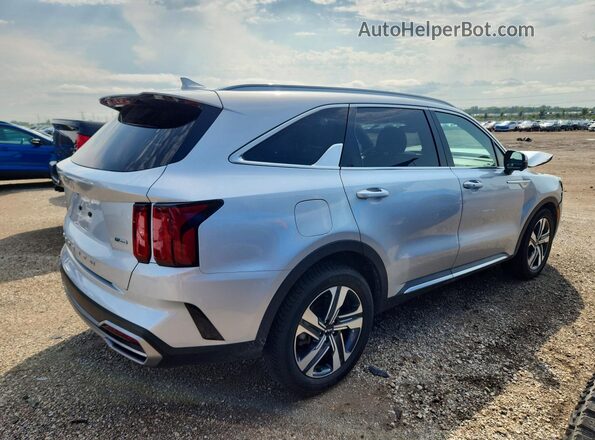 KNDRMDLH4N5066260 2022 KIA SORENTO Silver უკანა მარჯვენა