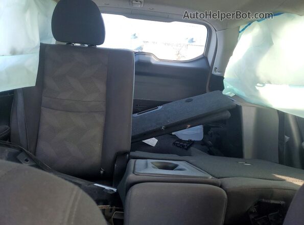KNMAT2MT0GP637855 2016 NISSAN ROGUE Серебряный Вид задних сидений