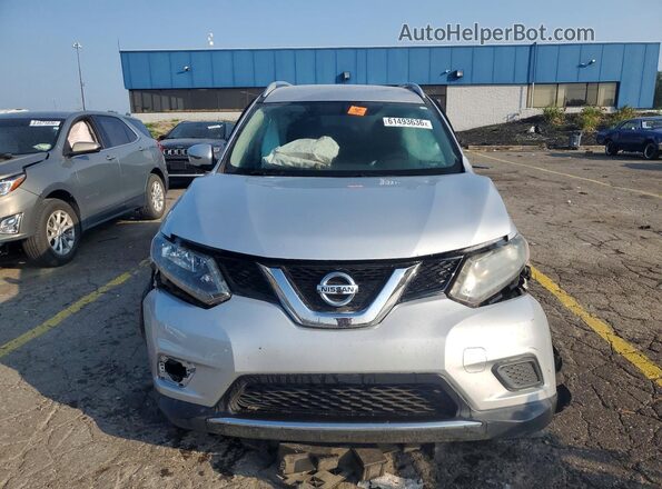 KNMAT2MT0GP637855 2016 NISSAN ROGUE Серебряный Вид спереди