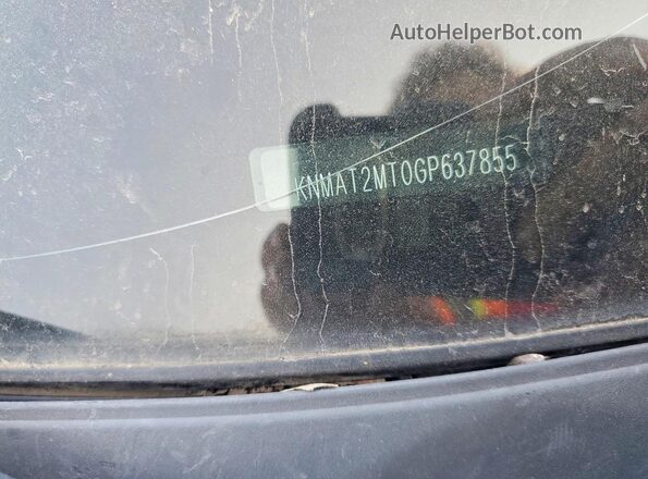 KNMAT2MT0GP637855 2016 NISSAN ROGUE Серебряный Вид наклейки с VIN-кодом