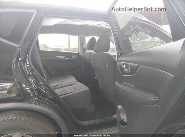 KNMAT2MT0GP667471 2016 NISSAN ROGUE Black VIN կոդի պիտակի տեսք