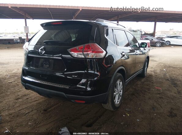 KNMAT2MT0GP667471 2016 NISSAN ROGUE Black Հետևի աջ
