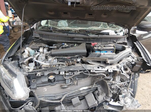 KNMAT2MT0GP667471 2016 NISSAN ROGUE Black Հետևի տեսք