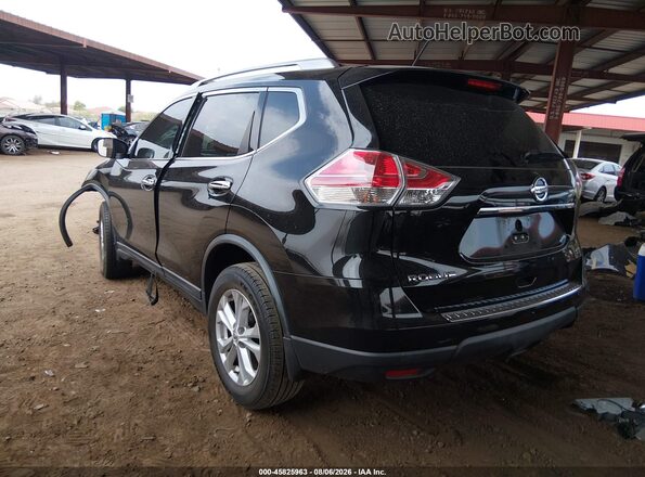 KNMAT2MT0GP667471 2016 NISSAN ROGUE Black Հետևի ձախ
