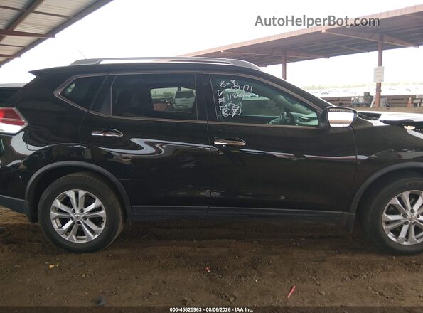 KNMAT2MT0GP667471 2016 NISSAN ROGUE Black Սալոնի հետևի տեսք