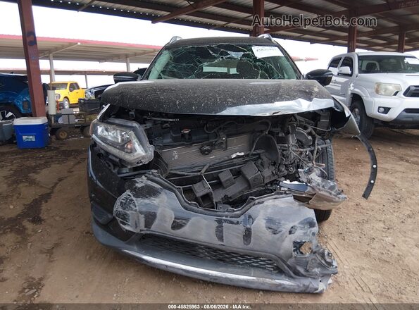 KNMAT2MT0GP667471 2016 NISSAN ROGUE Black Սարքավորումների վահանակի տեսք