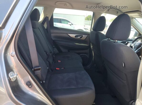 KNMAT2MT0GP676266 2016 NISSAN ROGUE Серый Вид задней части салона