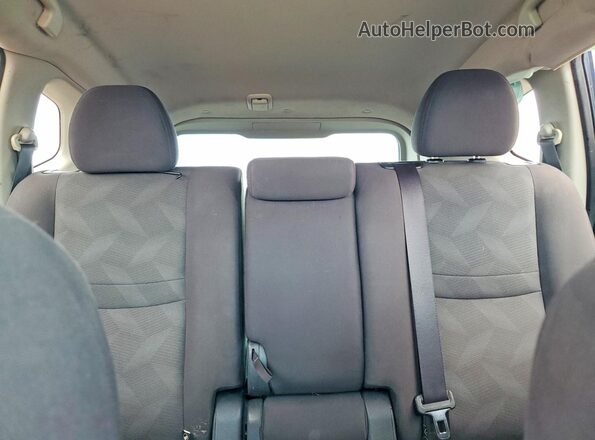 KNMAT2MT0GP704633 2016 NISSAN ROGUE Серебряный Вид задних сидений