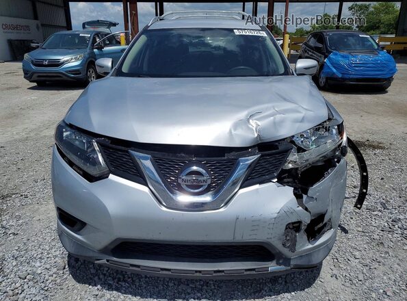 KNMAT2MT0GP726115 2016 NISSAN ROGUE Серебряный Вид спереди