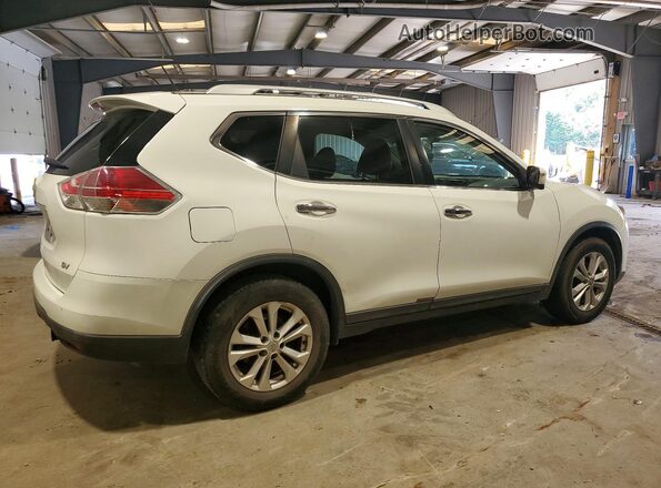 KNMAT2MT0GP735848 2016 NISSAN ROGUE White Tył prawy
