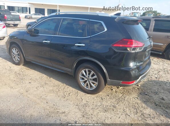 KNMAT2MT0HP521184 2017 NISSAN ROGUE Black Trasero izquierdo