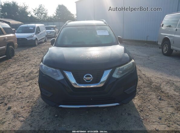 KNMAT2MT0HP521184 2017 NISSAN ROGUE Black Vista del cuadro de instrumentos