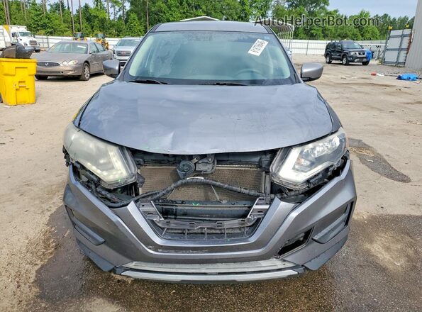 KNMAT2MT0HP555223 2017 NISSAN ROGUE Gray Front view
