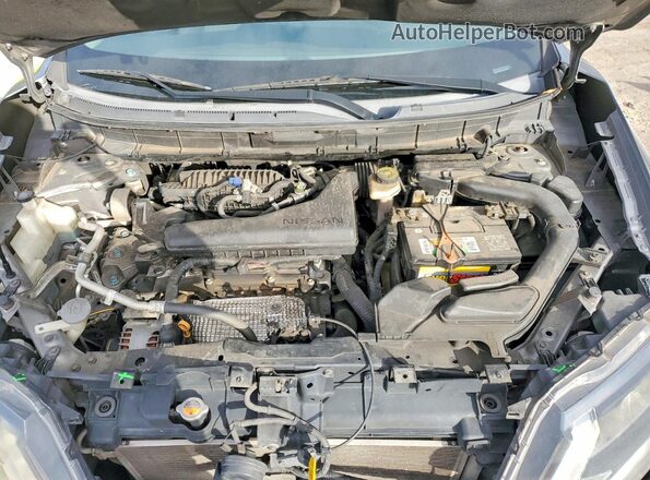 KNMAT2MT0HP555223 2017 NISSAN ROGUE Gray Engine compartment view