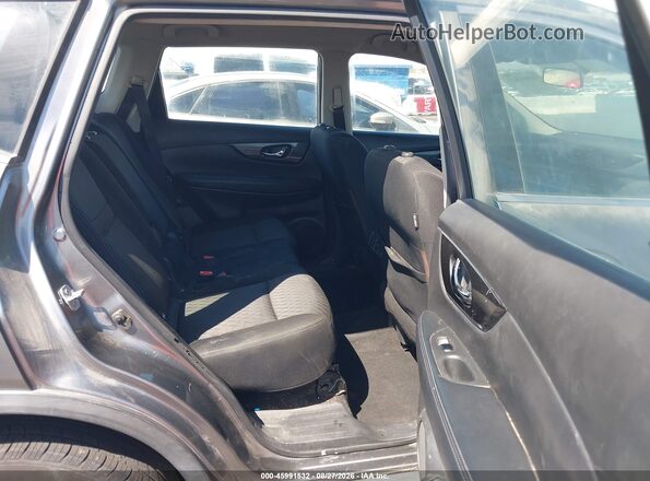 KNMAT2MT0HP585273 2017 NISSAN ROGUE Gray VIN კოდის სტიკერის ხედი