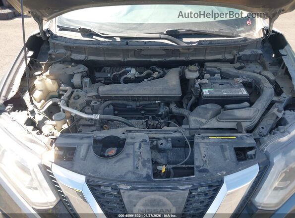 KNMAT2MT0HP585273 2017 NISSAN ROGUE Gray უკანა ხედი