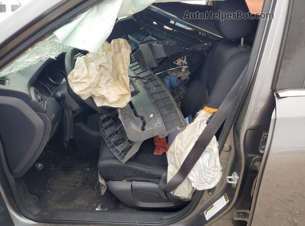 KNMAT2MT0HP588738 2017 NISSAN ROGUE Gray Вид салону спереду