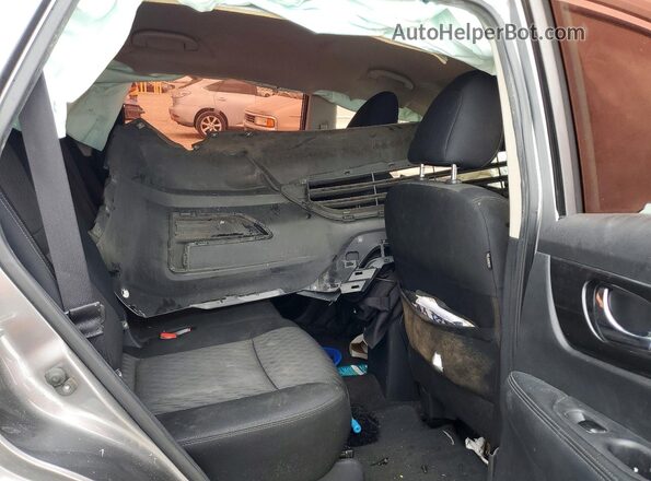 KNMAT2MT0HP588738 2017 NISSAN ROGUE Gray Вид задніх сидінь