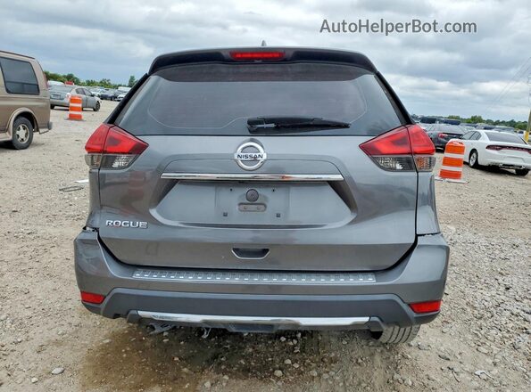 KNMAT2MT0HP588738 2017 NISSAN ROGUE Gray Вид ззаду