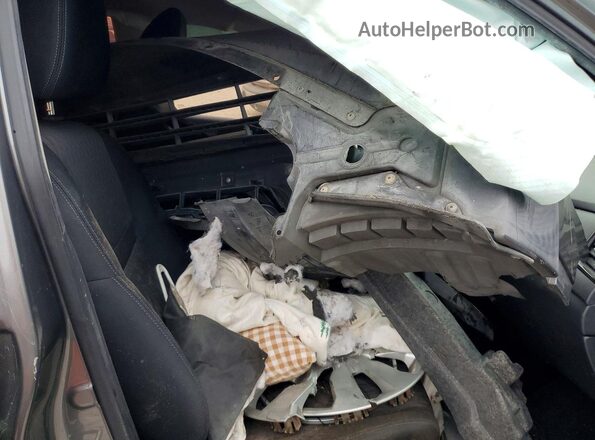 KNMAT2MT0HP588738 2017 NISSAN ROGUE Gray Вид підкапотного простору