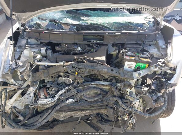 KNMAT2MT0HP619633 2017 NISSAN ROGUE Серебряный Вид сзади