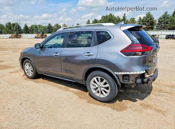 KNMAT2MT0JP517545 2018 NISSAN ROGUE Серый Задняя левая четверть