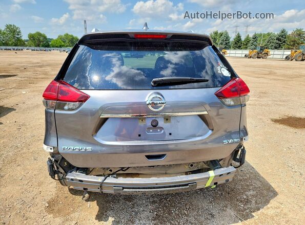 KNMAT2MT0JP517545 2018 NISSAN ROGUE Серый Вид сзади