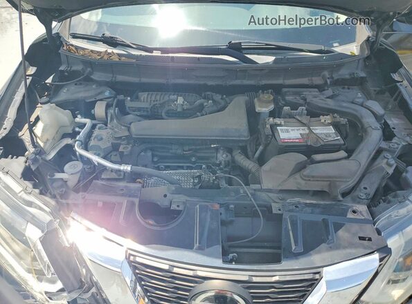 KNMAT2MT0JP532188 2018 NISSAN ROGUE Черный Вид подкапотного пространства