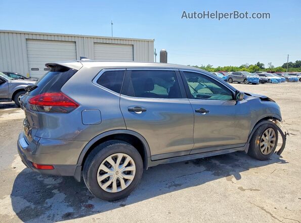 KNMAT2MT0JP549038 2018 NISSAN ROGUE Gray Trasero derecho