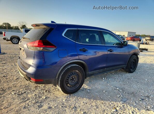 KNMAT2MT0JP573887 2018 NISSAN ROGUE Blue Rear right