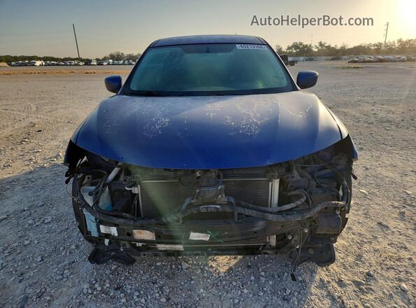 KNMAT2MT0JP573887 2018 NISSAN ROGUE Blue Front view