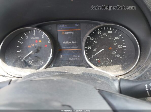 KNMAT2MT0JP589975 2018 NISSAN ROGUE Gray Widok tylnych siedzeń