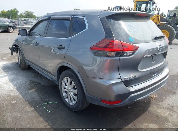 KNMAT2MT0JP589975 2018 NISSAN ROGUE Gray Tył lewy