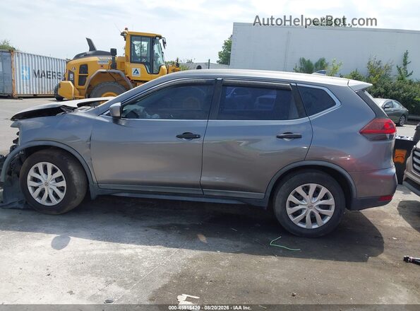 KNMAT2MT0JP589975 2018 NISSAN ROGUE Gray Widok wnętrza 360 stopni