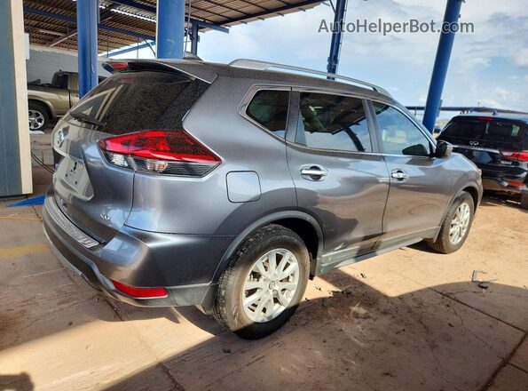 KNMAT2MT0JP607990 2018 NISSAN ROGUE Silver Задня права чверть