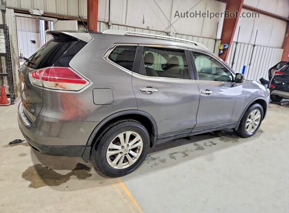 KNMAT2MT1GP598337 2016 NISSAN ROGUE Gray Tył prawy