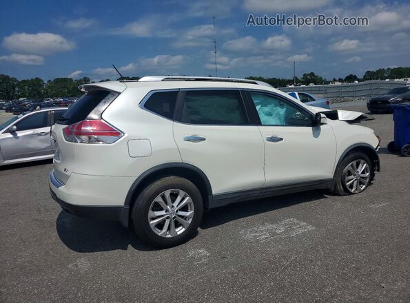 KNMAT2MT1GP599617 2016 NISSAN ROGUE White Tył prawy