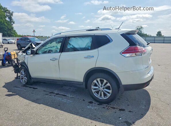 KNMAT2MT1GP599617 2016 NISSAN ROGUE White Tył lewy